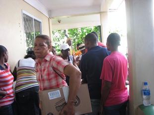 Image #39 - Hurricane Tomas Relief Effort (Distribution of goods in Soufriere Town)